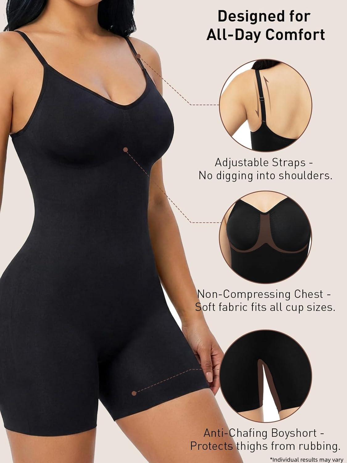 Women's Tummy Control Shapewear Bodysuit, Seamless Sculpting Body Shaper, Radiant Smoothing Undergarment for Dresses - image 2