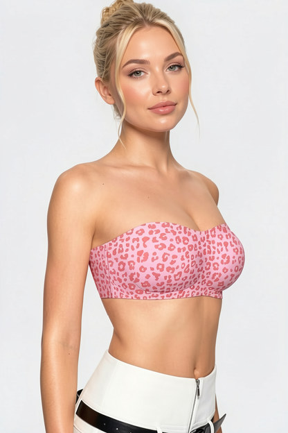Strapless Bandeau Bra – 6 Ways to Wear, Seamless Full Support Bra