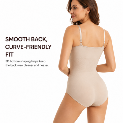 Seamless Sculpting Shapewear Bodysuit – Tummy Control Tank Top