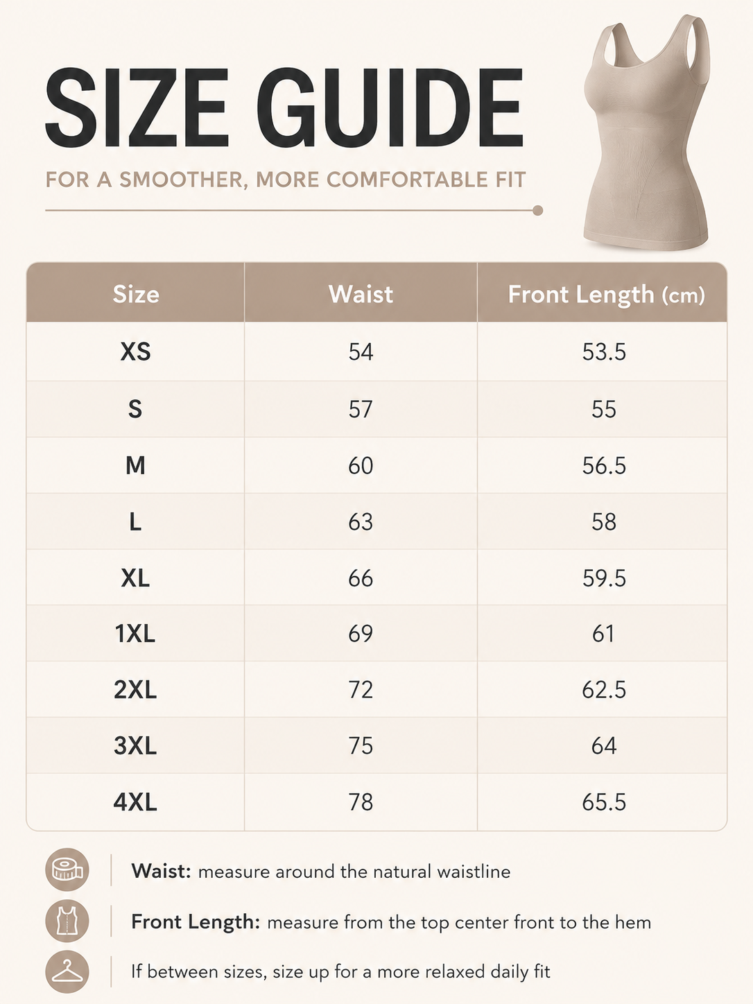 📏Size Chart