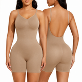 Seamless Tummy Control Shapewear Bodysuit – Sculpting Full Body Shaper