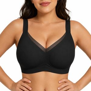 Ultra Soft Jelly Bra for Women – Wireless Seamless Everyday Bra with Lift Support & Back Smoothing